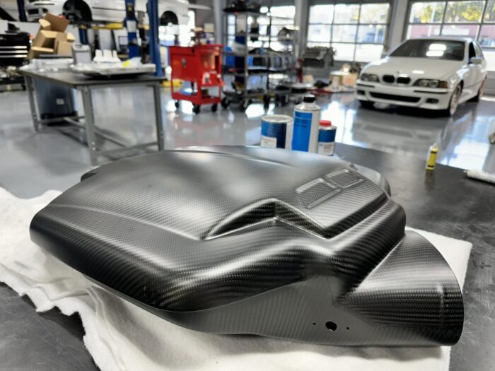 BMW S65 Carbon Fiber Intake Plenum - Image 3